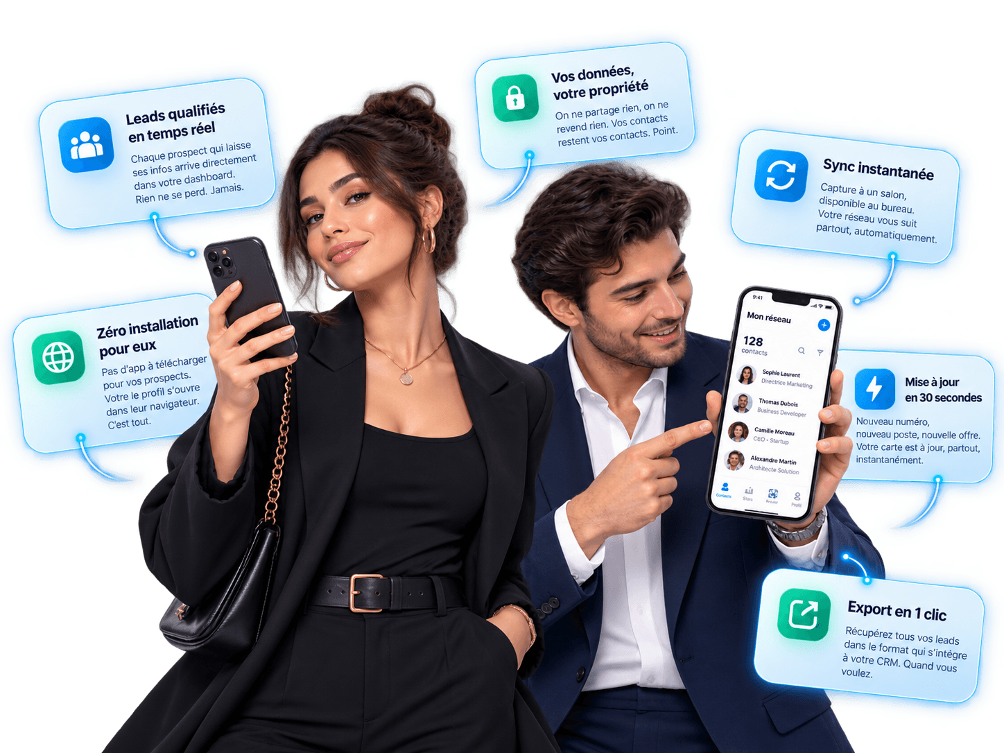 Professionnels utilisant UniCard